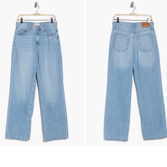 Lucky Brand Denim - Lucky Brand High Waist Wide Leg Jeans